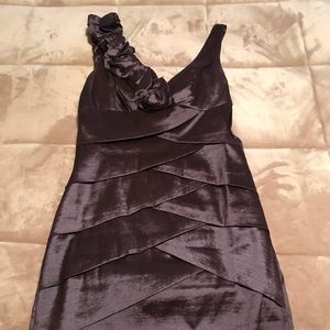 Dark purple/plum colored cocktail dress